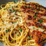 Garlic Butter Chicken Pasta