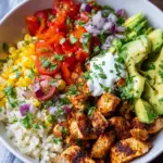 Grilled Chicken Burrito Bowls