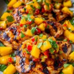 Grilled Mango Pineapple Chicken 19 Grilled Mango Pineapple Chicken
