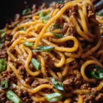 Ground Beef Mongolian Noodles 22 Ground Beef Mongolian Noodles