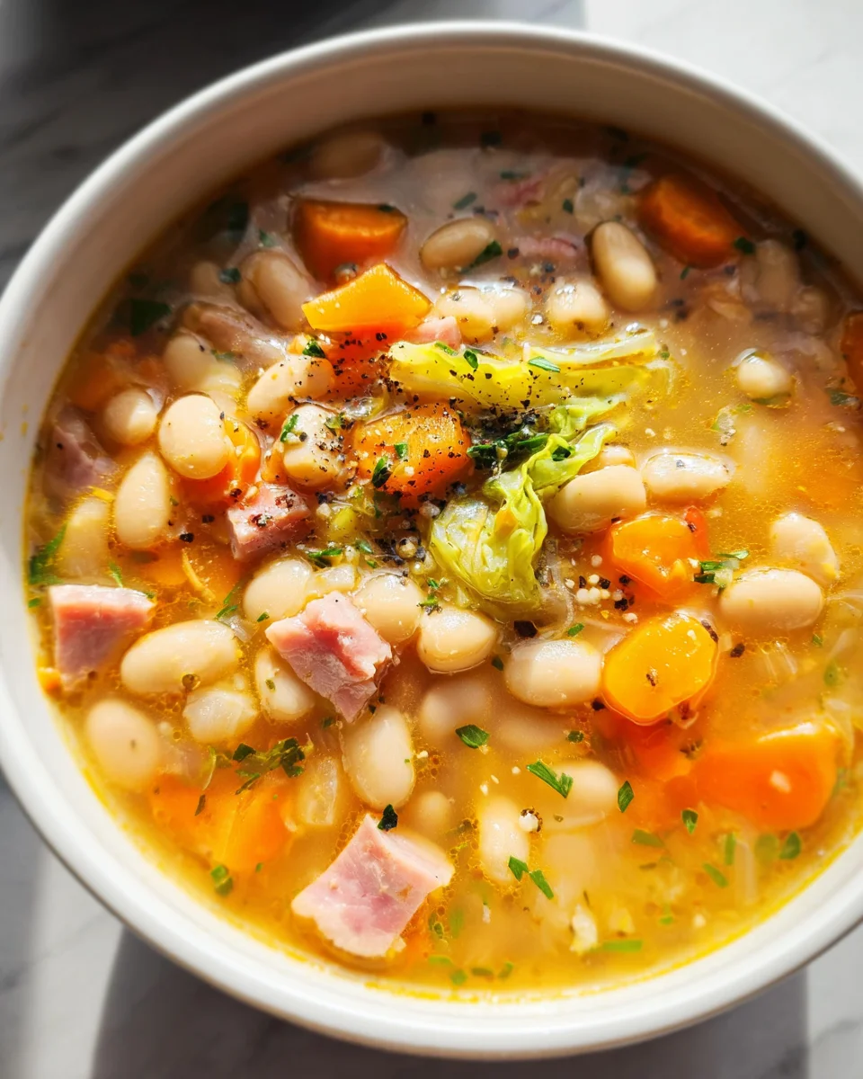 Ham and Bean Soup Recipe 24 Ham