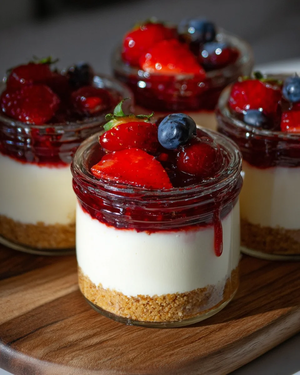 High Protein Cheesecake Jars 16 High