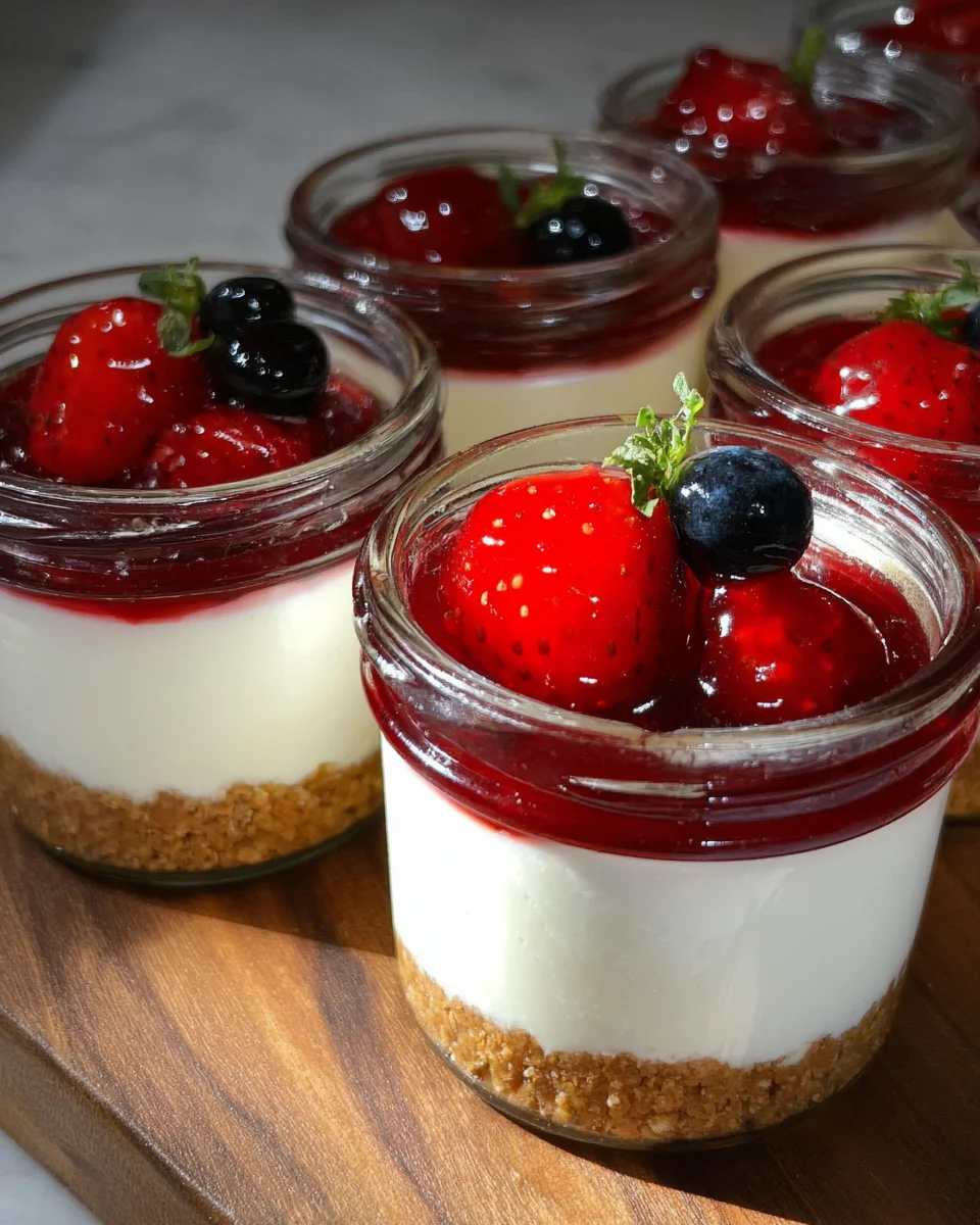 High Protein Cheesecake Jars 17 High