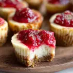 High Protein Healthy Strawberry Cheesecake Bites