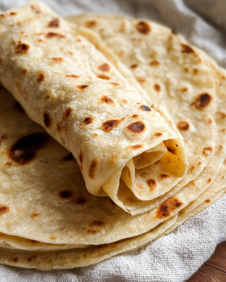 Homemade Flour Tortillas