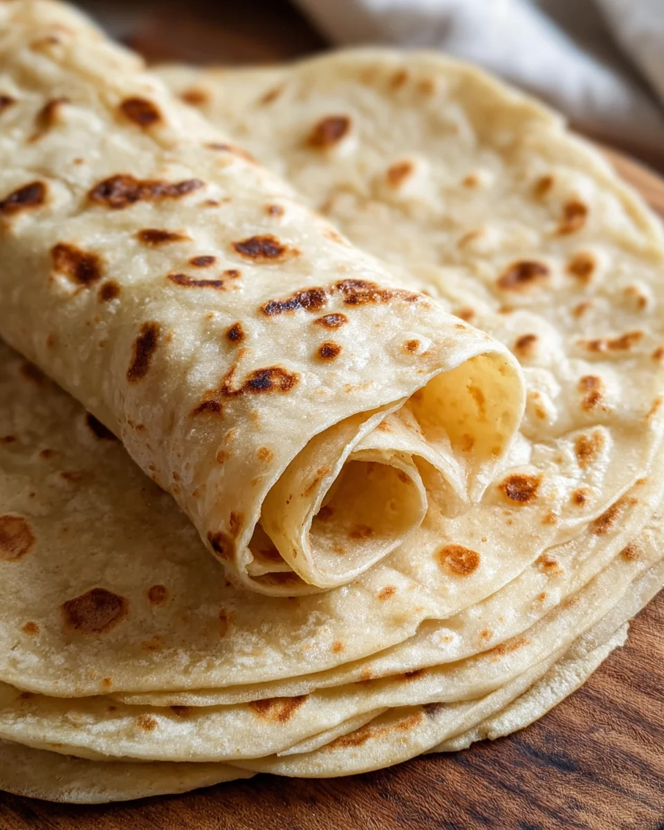 Homemade Flour Tortillas 19 Homemade