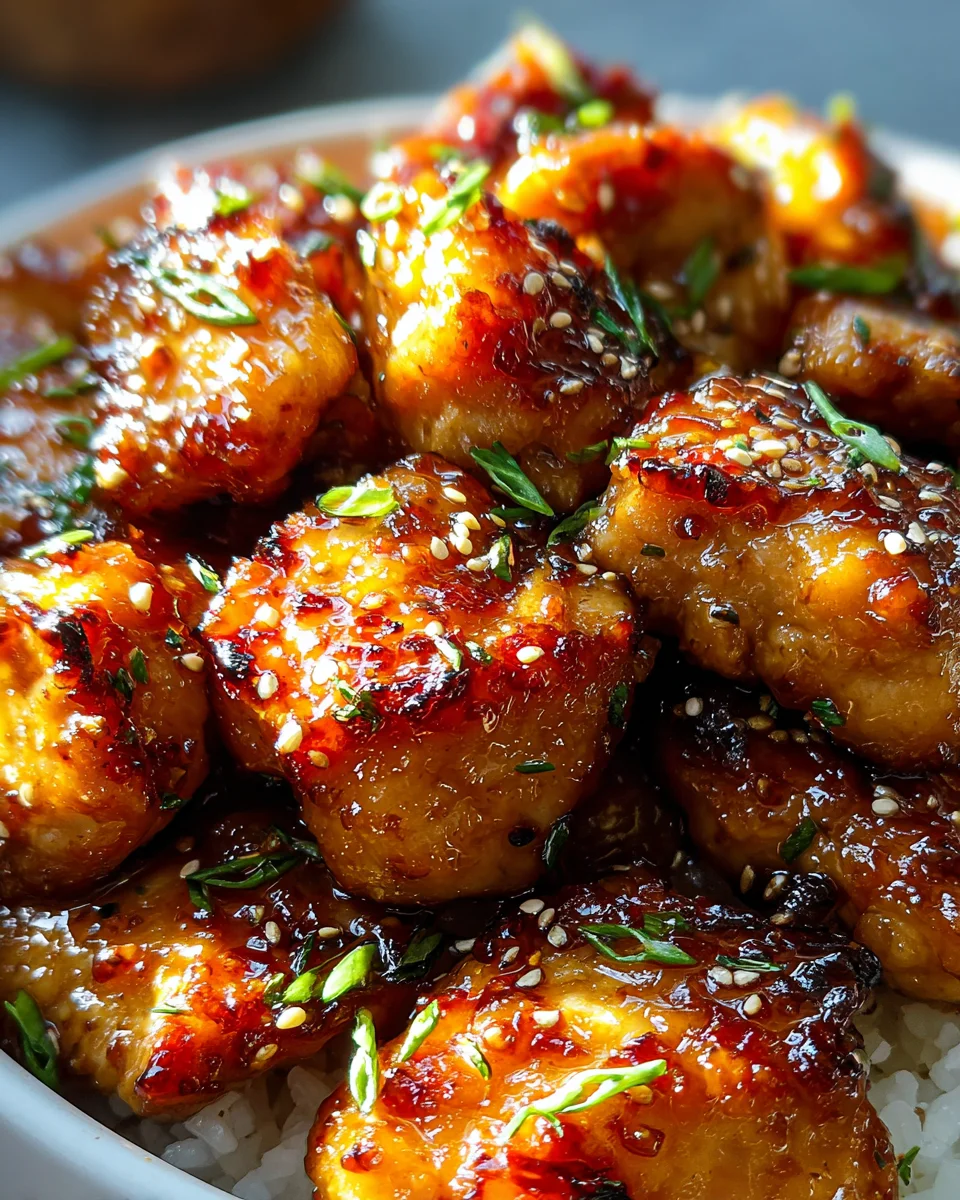 Honey Garlic Chicken Recipe 18 Honey