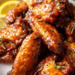 Honey Lemon Pepper Wings