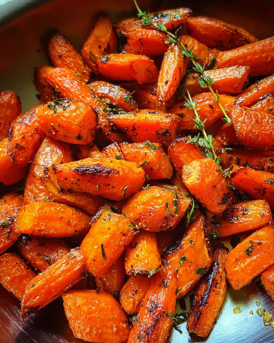 Honey Roasted Carrots 18 Honey