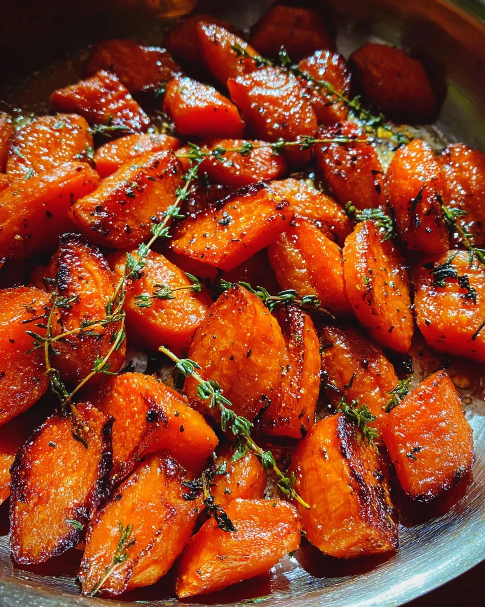 Honey Roasted Carrots 19 Honey