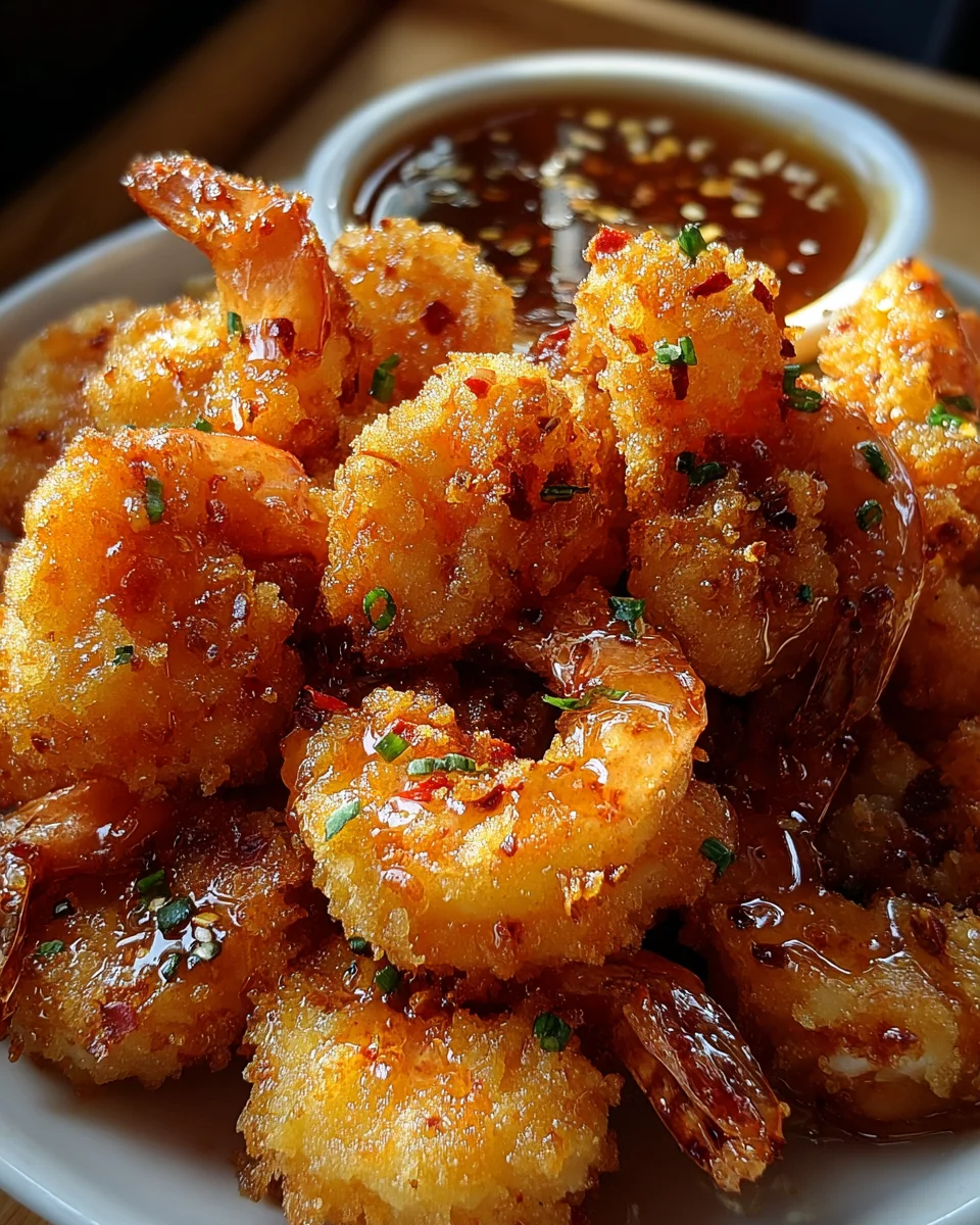 Hot Honey Fried Shrimp