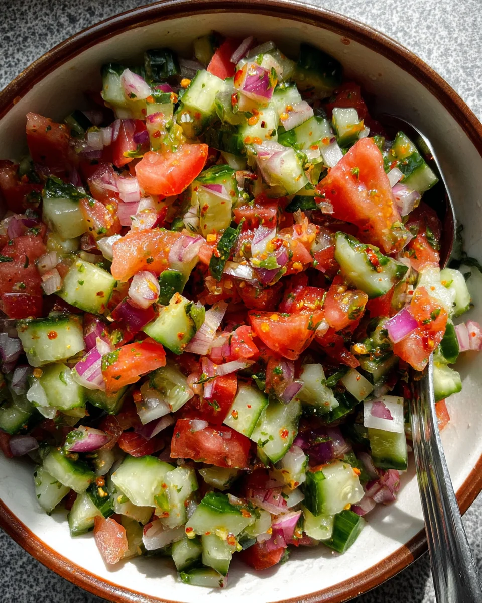Indian Kachumber Salad 19 Indian