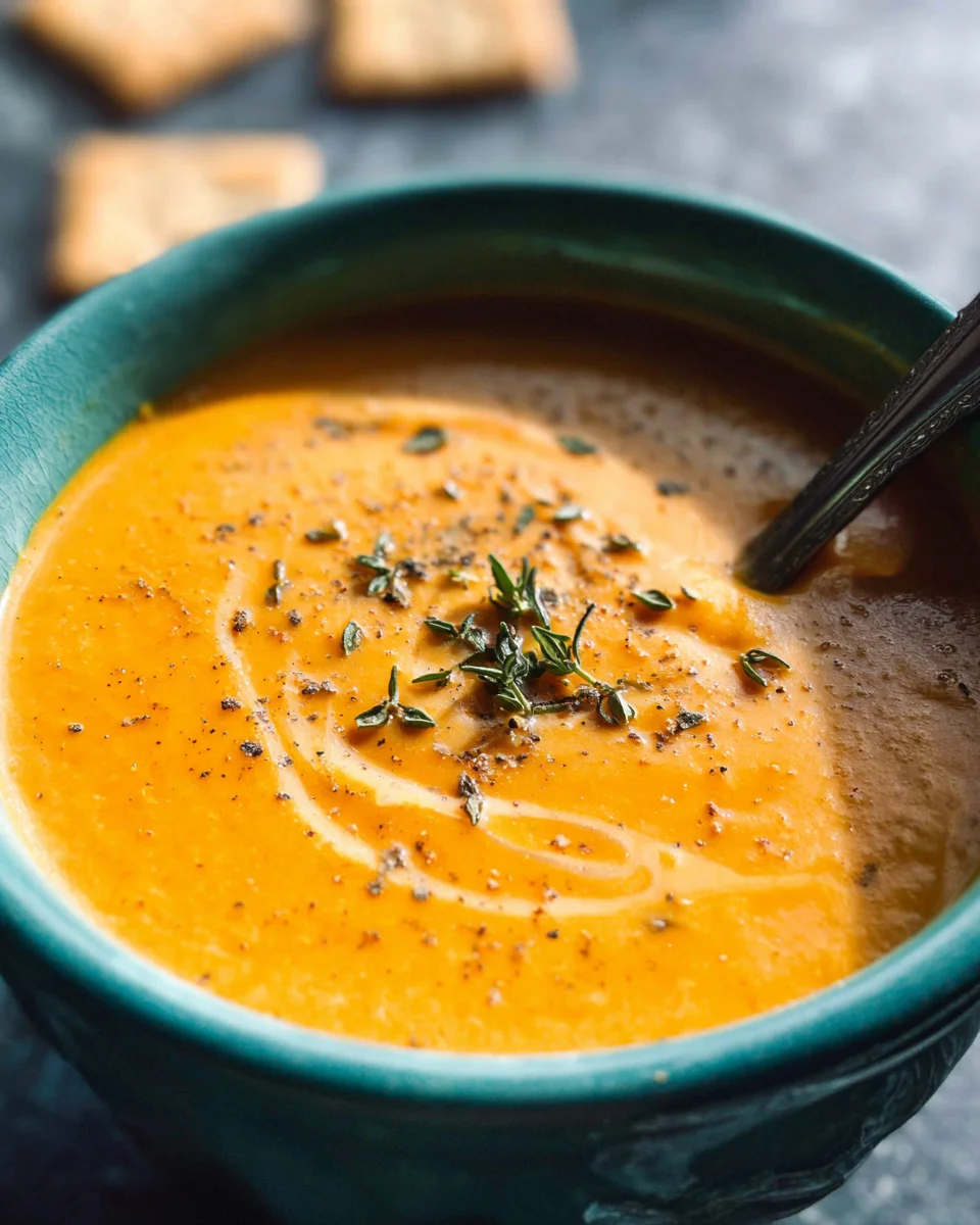 Instant Pot Carrot Ginger Soup (Vegan)