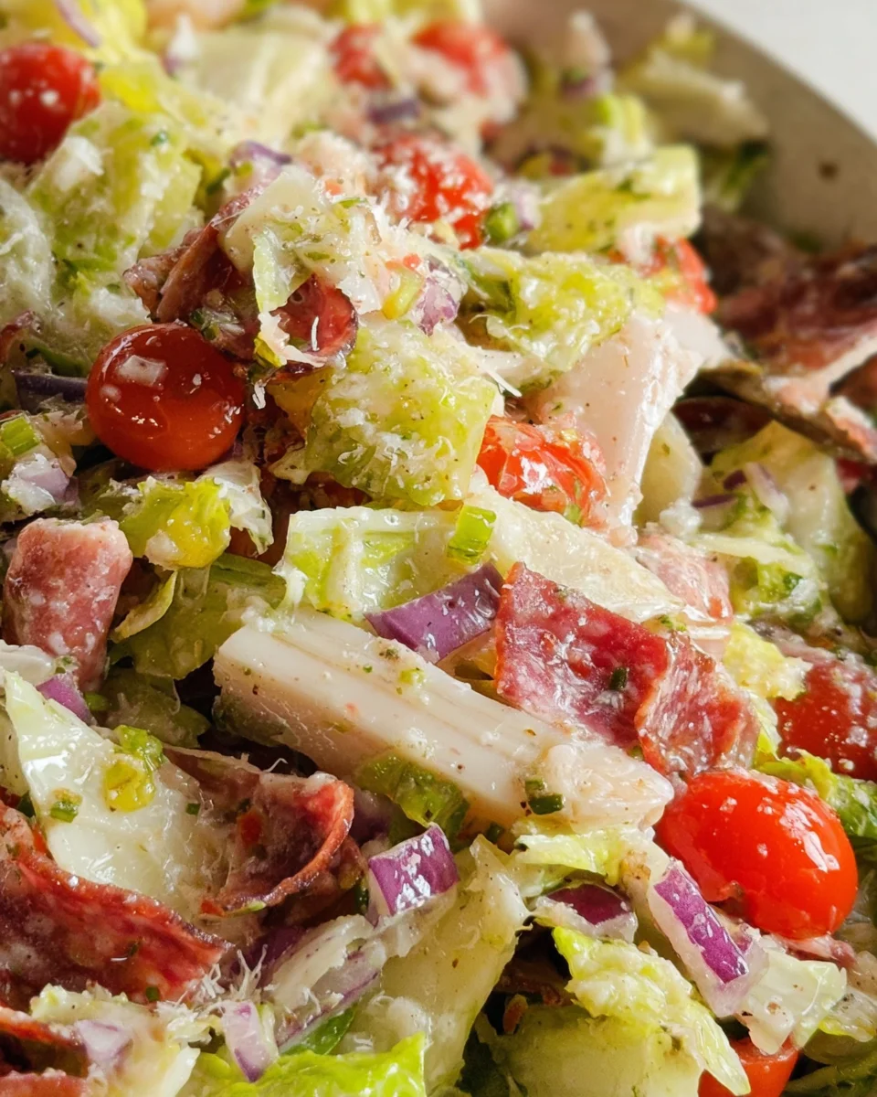 Italian Grinder Salad (Chopped Sub Salad) 25 Italian