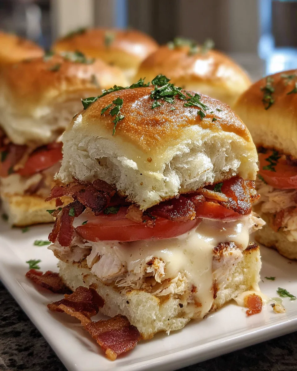 Kentucky Hot Brown Sliders