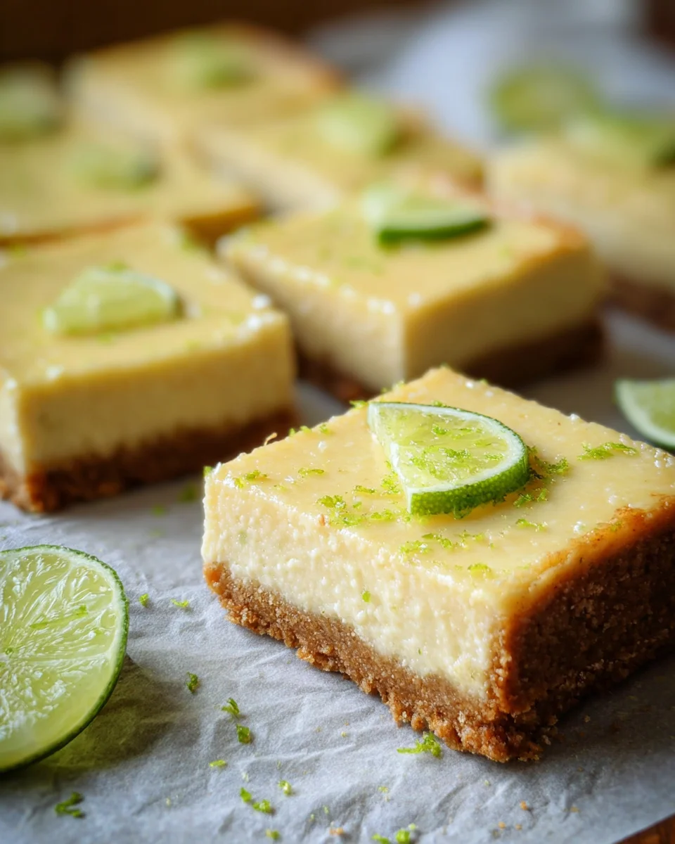 Key Lime Pie Bars