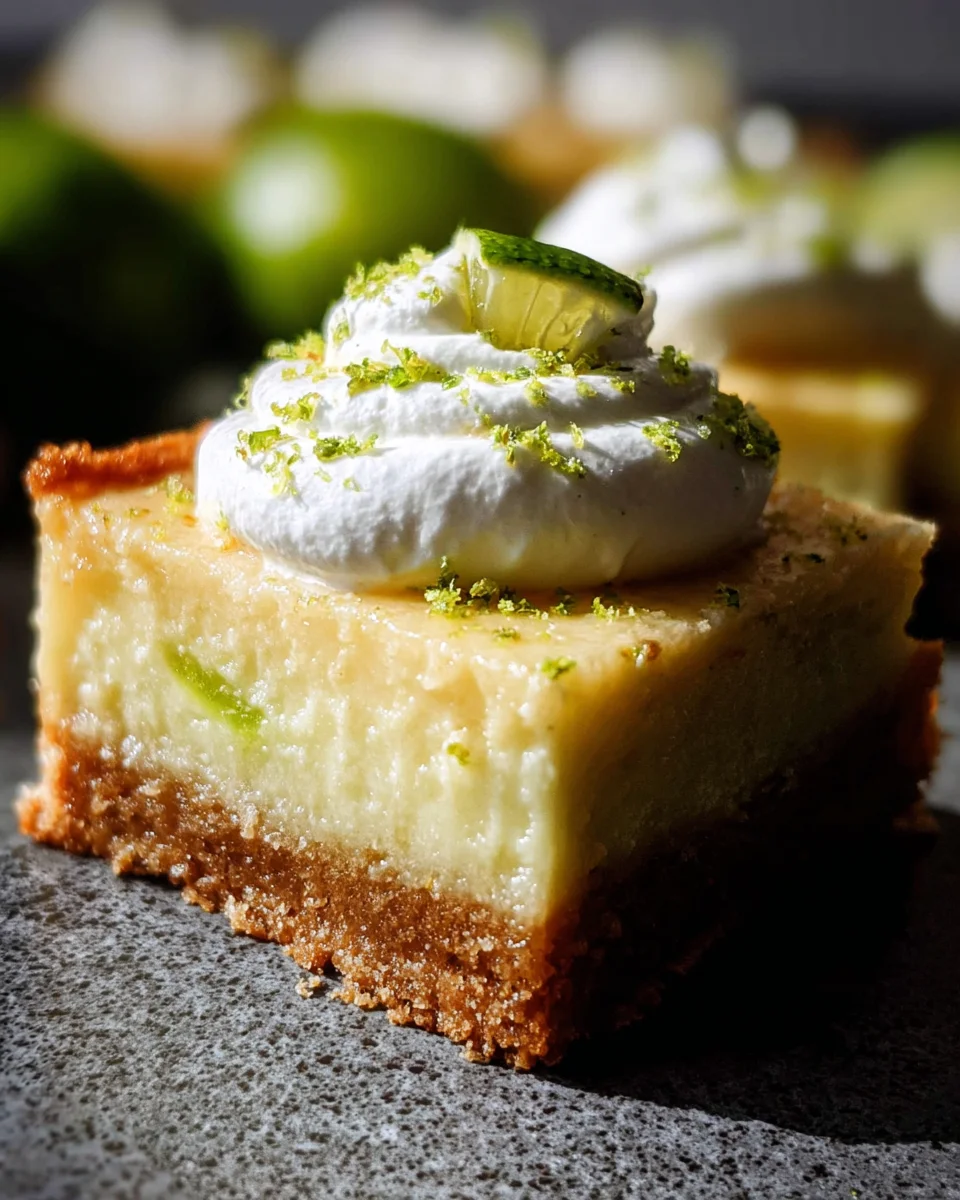 Key Lime Pie Bars