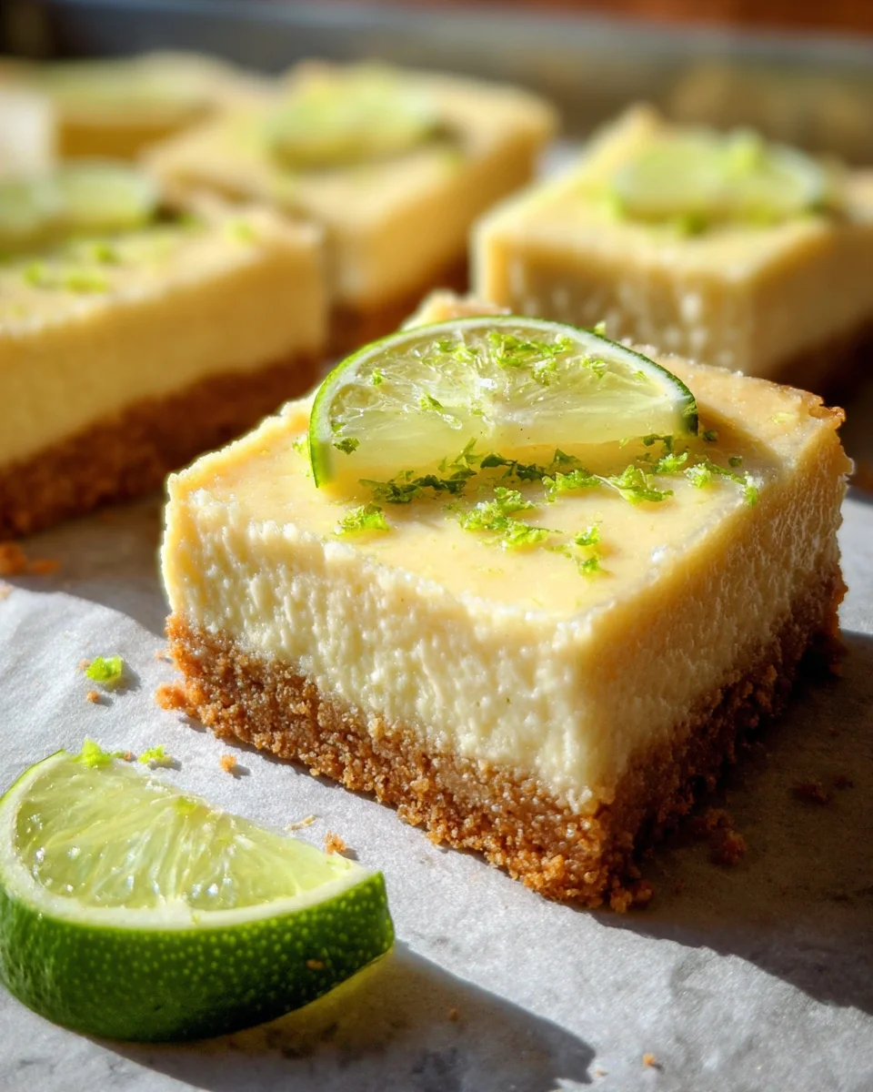 Key Lime Pie Bars 20 Key