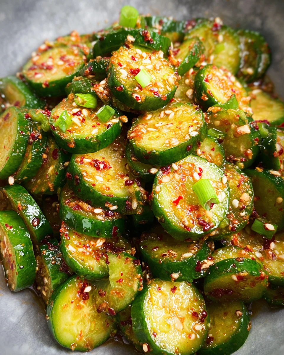 Korean Cucumber Salad 21 Korean