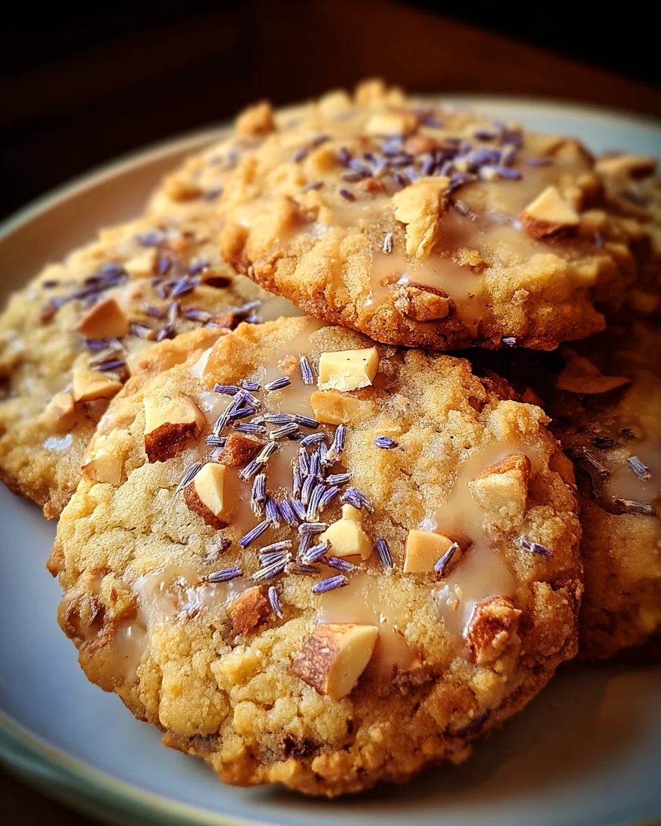 Lavender Honey Crunch Cookies