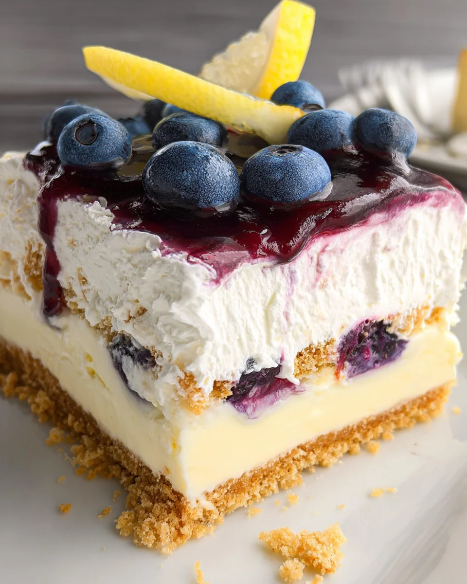 Lemon Blueberry Delight