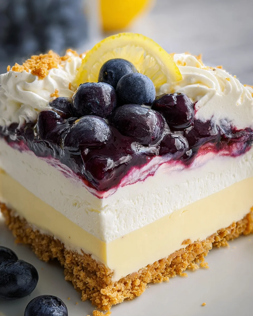 Lemon Blueberry Delight 18 Lemon