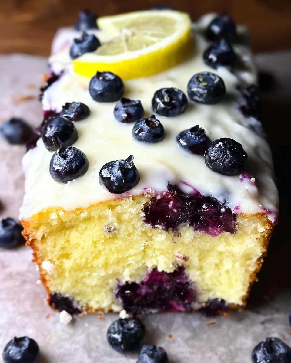 Lemon Blueberry Sheet Cake