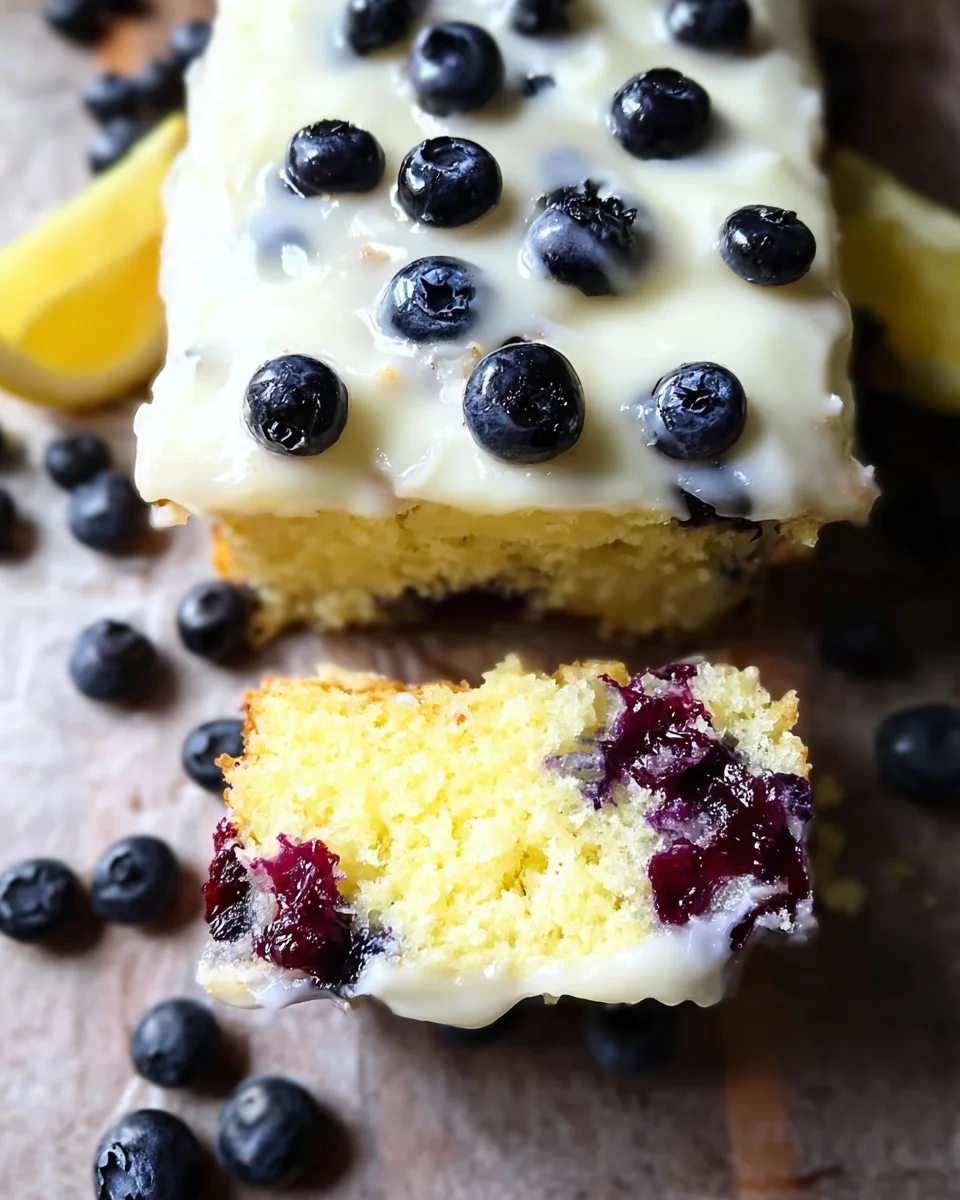 Lemon Blueberry Sheet Cake 18 Lemon