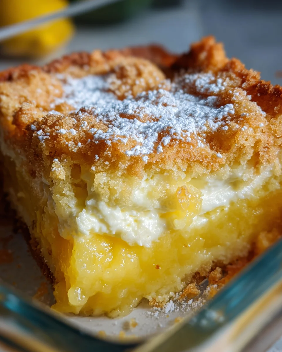 Lemon Cream Cheese Dump Cake Recipe 21 Lemon