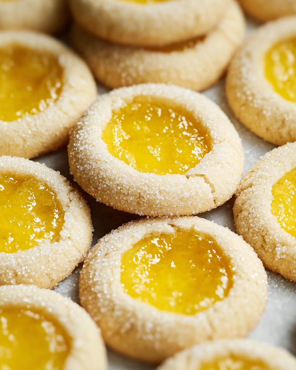 Lemon Curd Cookies Recipe 24 Lemon