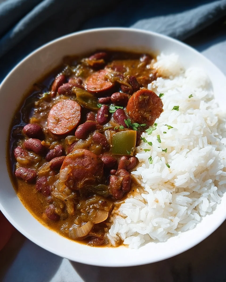 Louisiana-style Vegan Red Beans and Rice