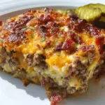 Low-Carb Bacon Cheeseburger Casserole 31 Low-Carb Bacon Cheeseburger Casserole