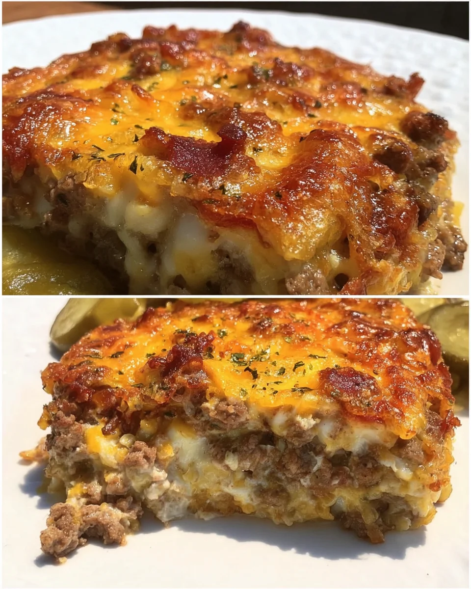 Low-Carb Bacon Cheeseburger Casserole 29 Low-Carb