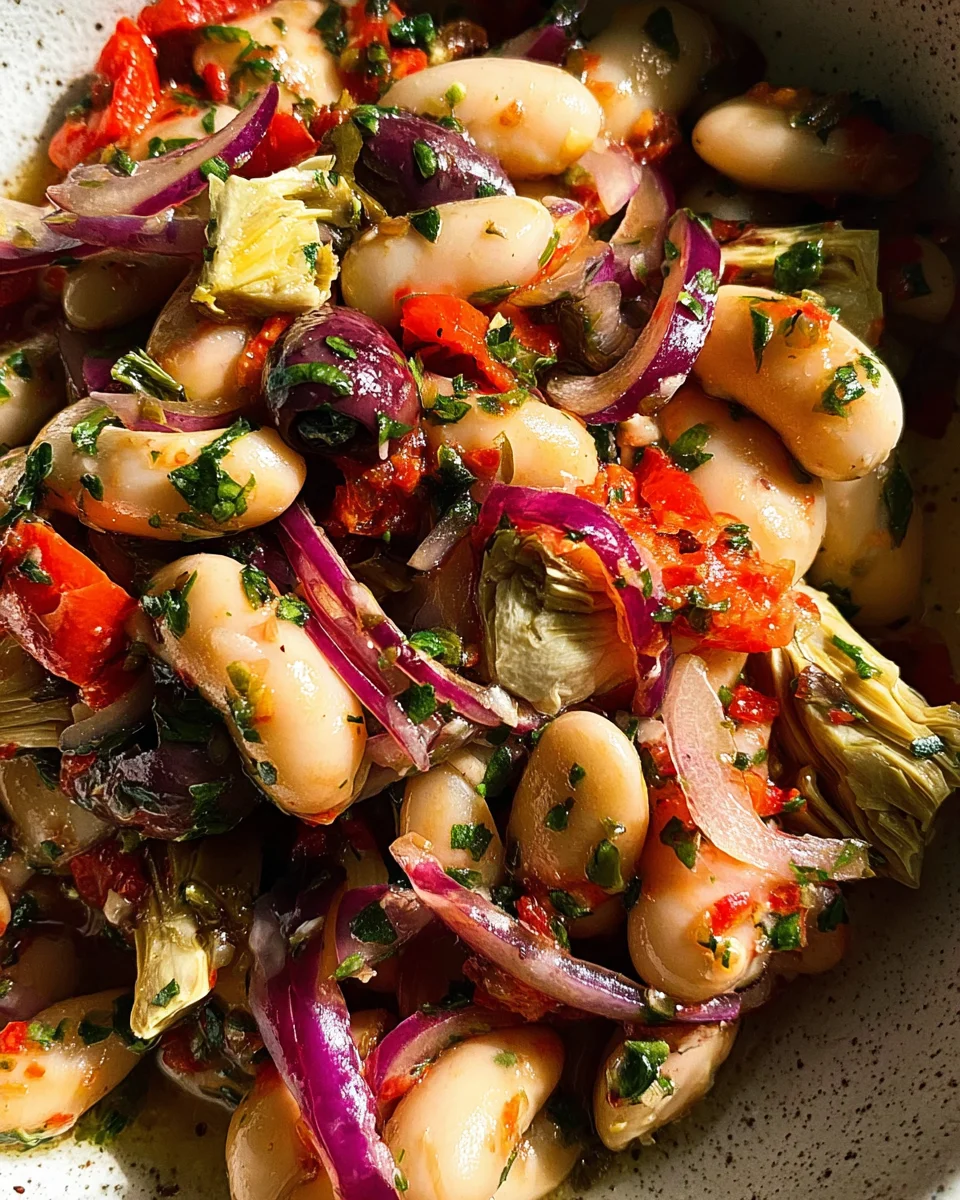 Marinated Butter Beans 25 Marinated