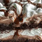 Marshmallow Chocolate Poke Cake 21 Marshmallow Chocolate Poke Cake