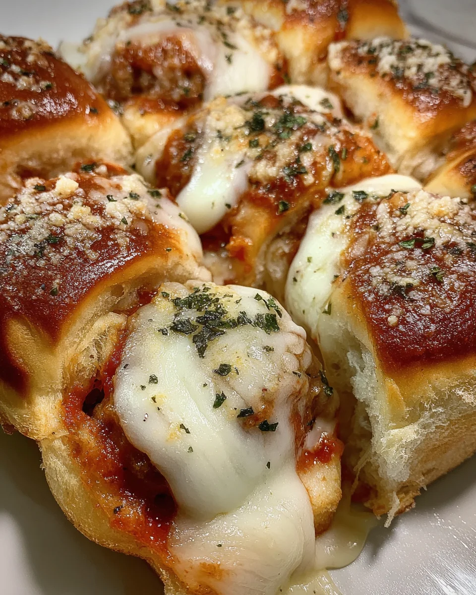 Meatball Parmesan Sliders 20 Meatball