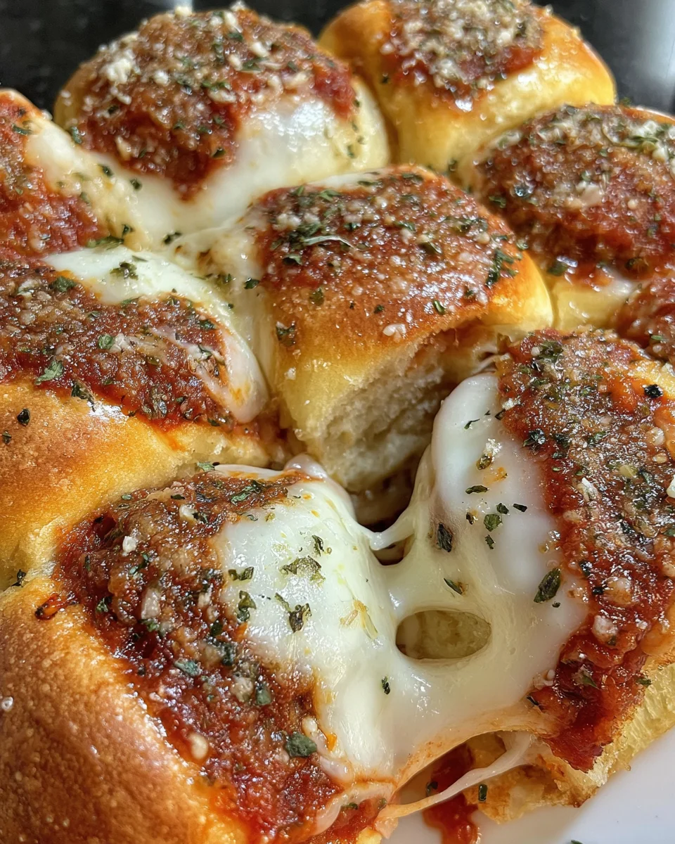 Meatball Parmesan Sliders 21 Meatball