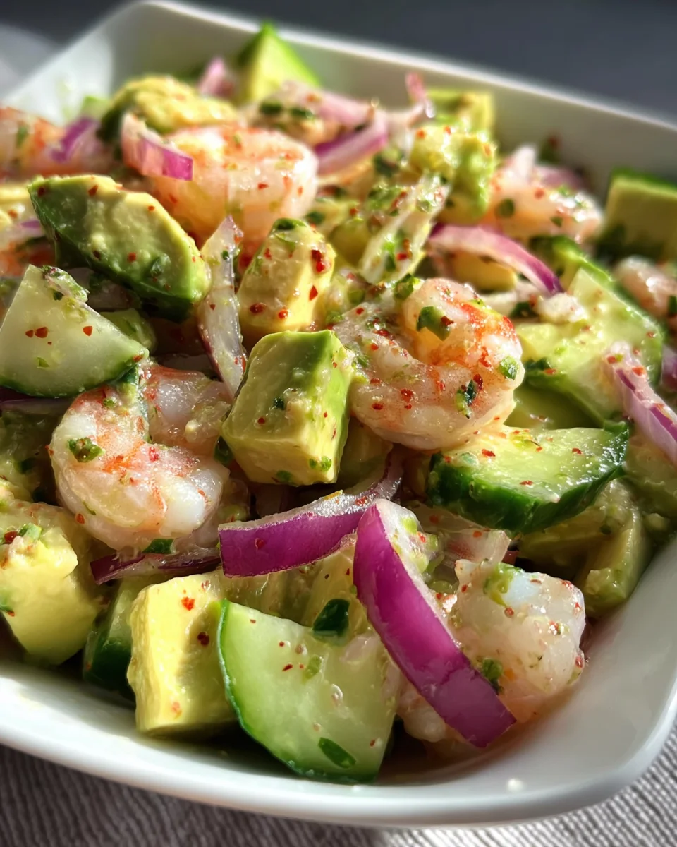 Mediterranean Keto Shrimp Salad