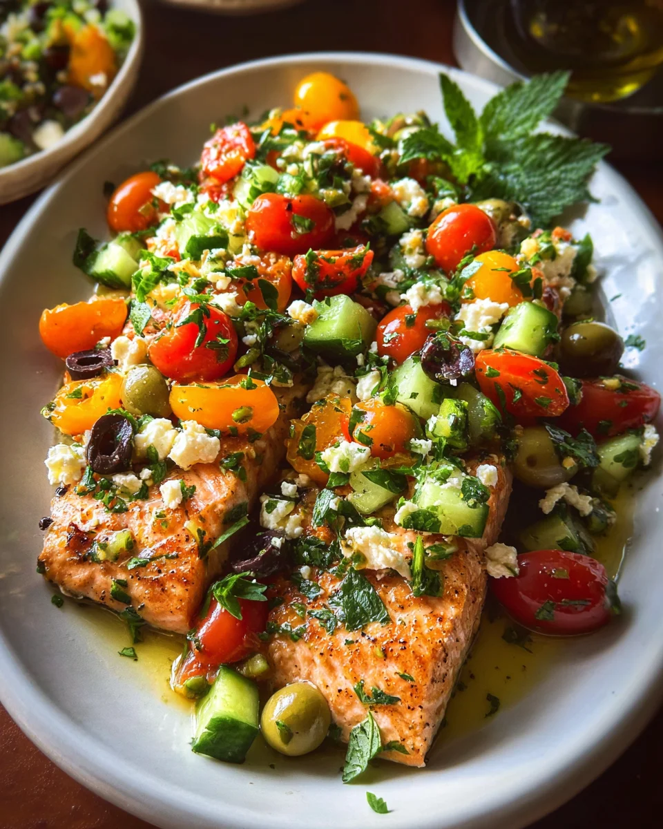 Mediterranean Salmon 20 Mediterranean