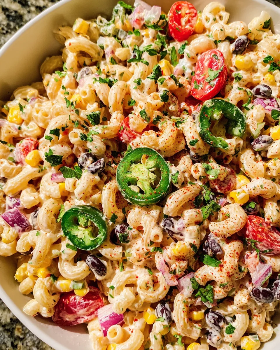 Mexican Macaroni Salad Recipe 19 Mexican