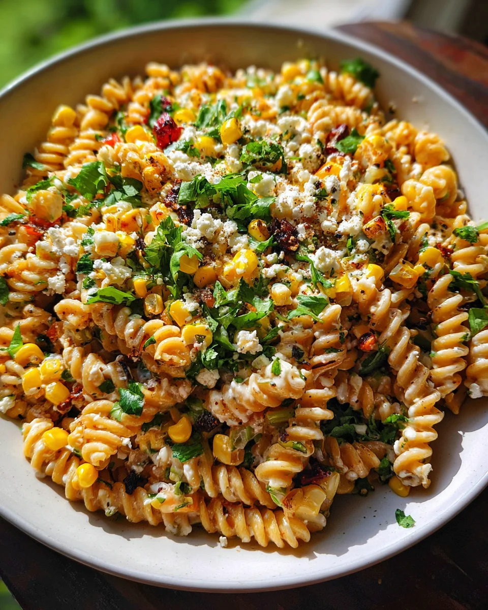 Mexican Street Corn Pasta Salad 25 Mexican