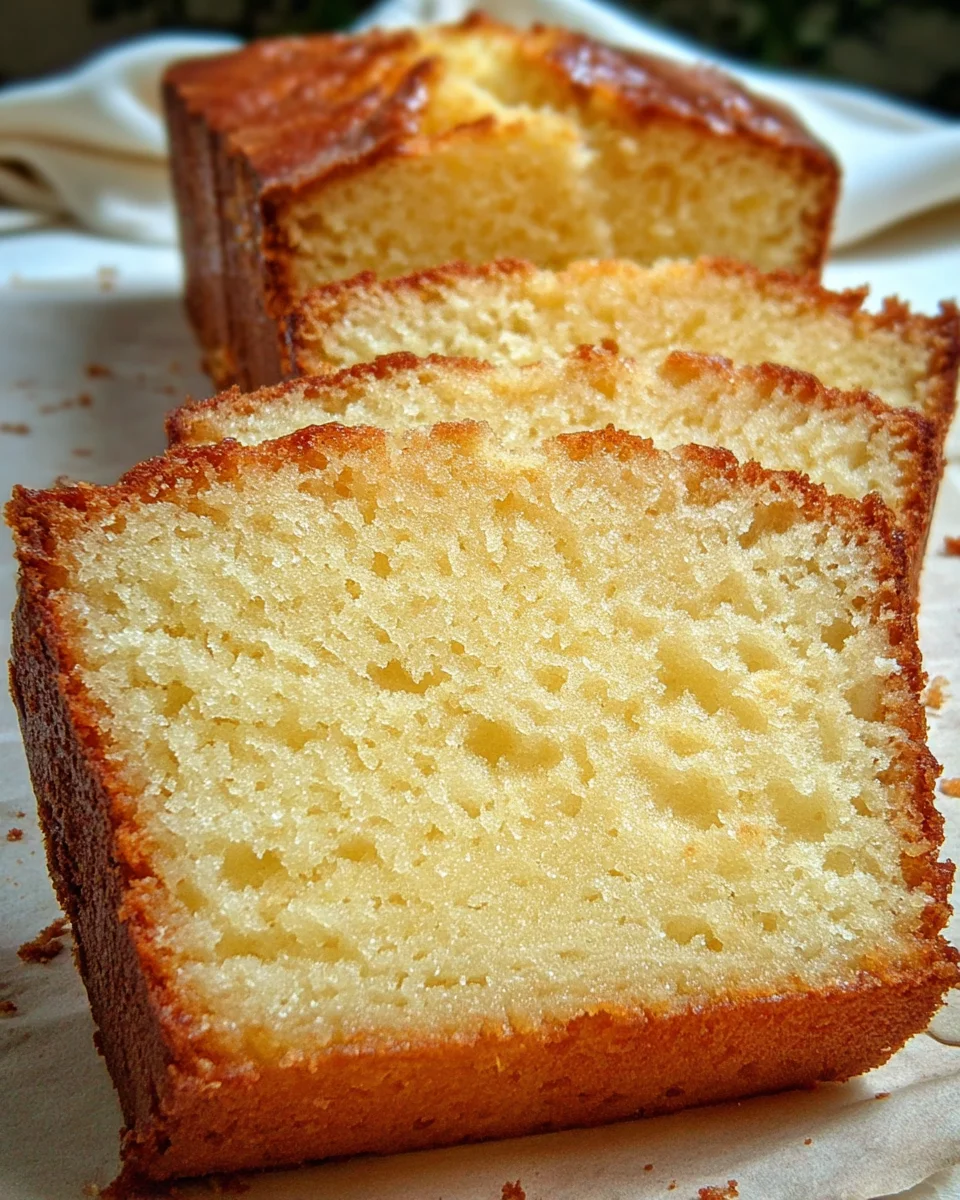 Moist Vanilla Pound 22 Moist