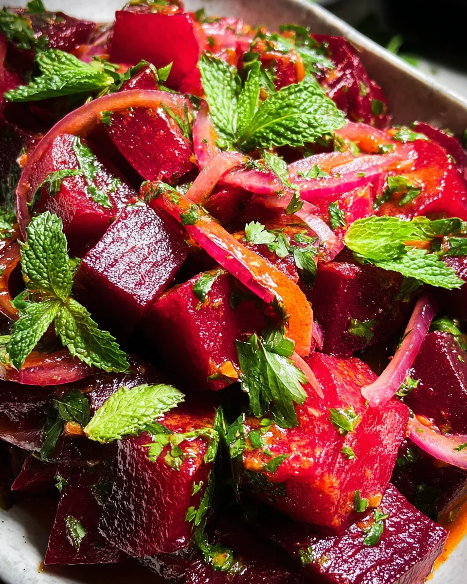 Moroccan Beet Salad 22 Moroccan