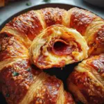Mozzarella Pepperoni Croissant Rolls 22 Mozzarella Pepperoni Croissant Rolls