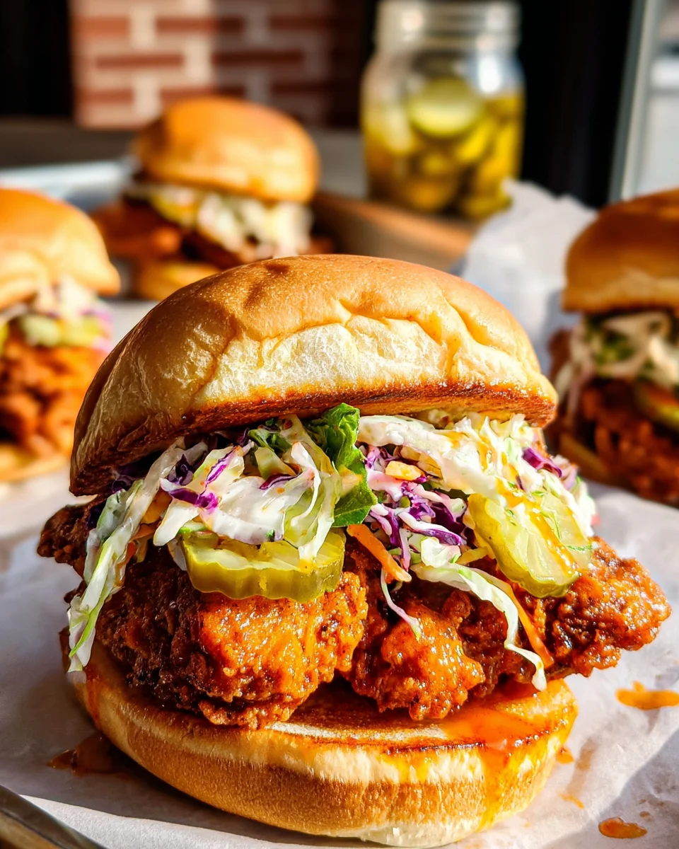 Nashville Hot Chicken Sandwiches