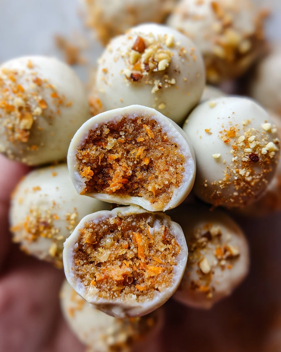 No Bake Carrot Cake Bites 16 No