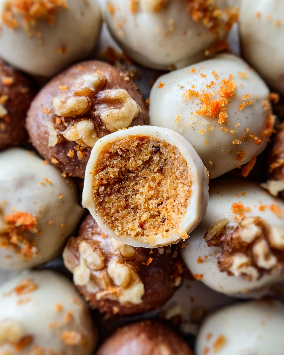 No Bake Carrot Cake Bites 17 No