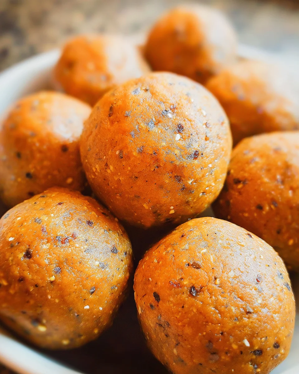 No Bake Healthy Pumpkin Pie Energy Balls 17 No