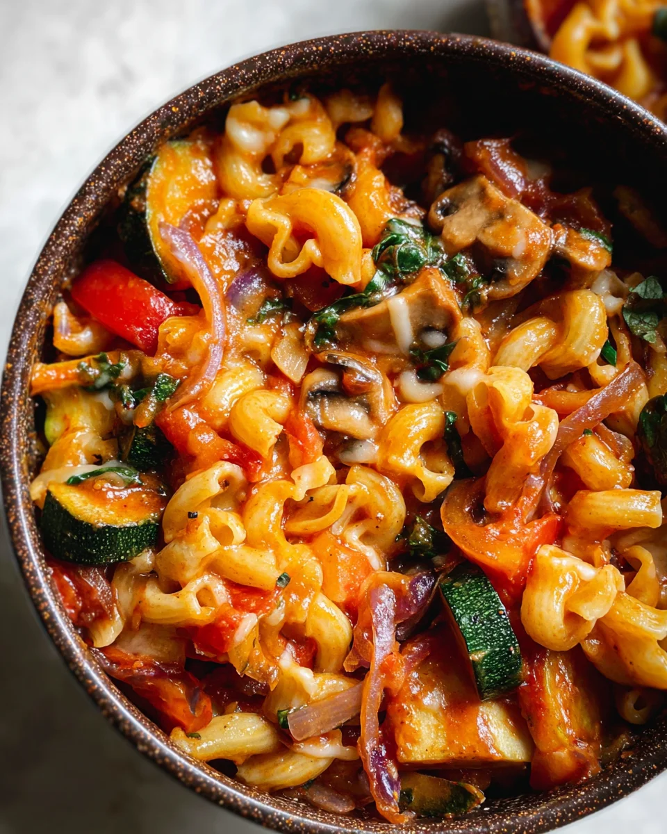 One-Pot Veggie Pasta