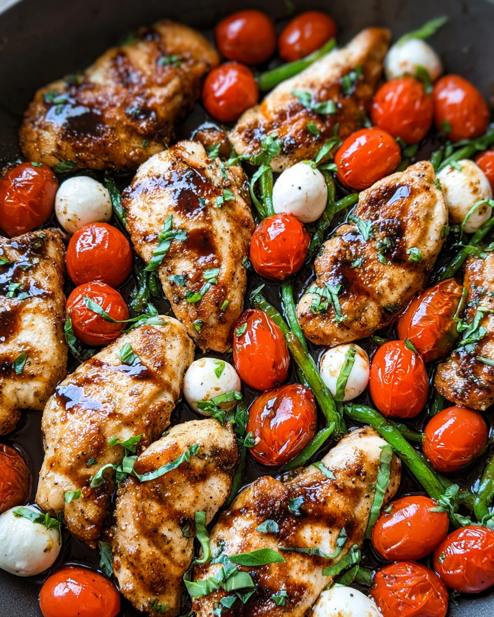 One Pan Balsamic Chicken